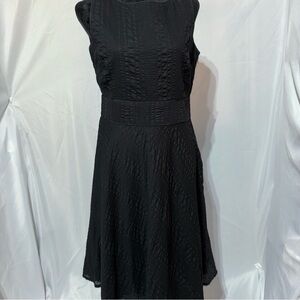 BOGO Vintage Willi Smith Black Cotton Sleeveless Dress Size 10